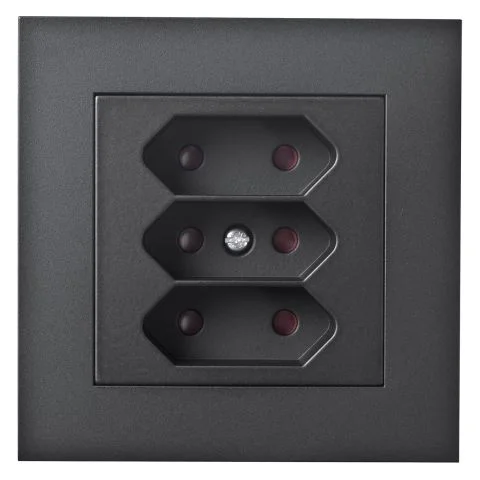 Plus 3-V Inf Euro Skruv Elko Stikkontakt 2818917