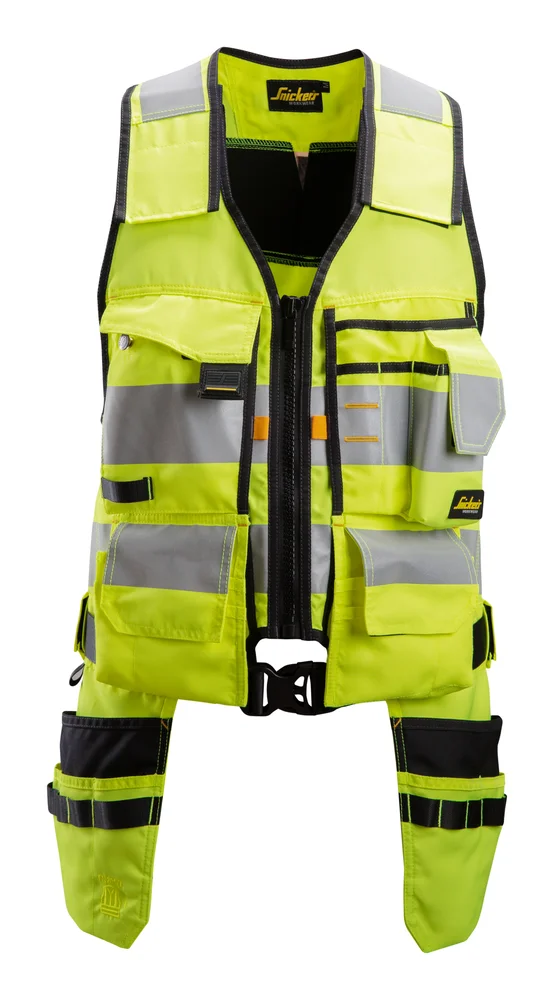 Håndverksvest 4230 AllroundWork kl.1 HiVis gul/sort S v:1467869 Håndverksvest 4230 AllroundWork kl.1 HiVis gul/sort S v:1467869