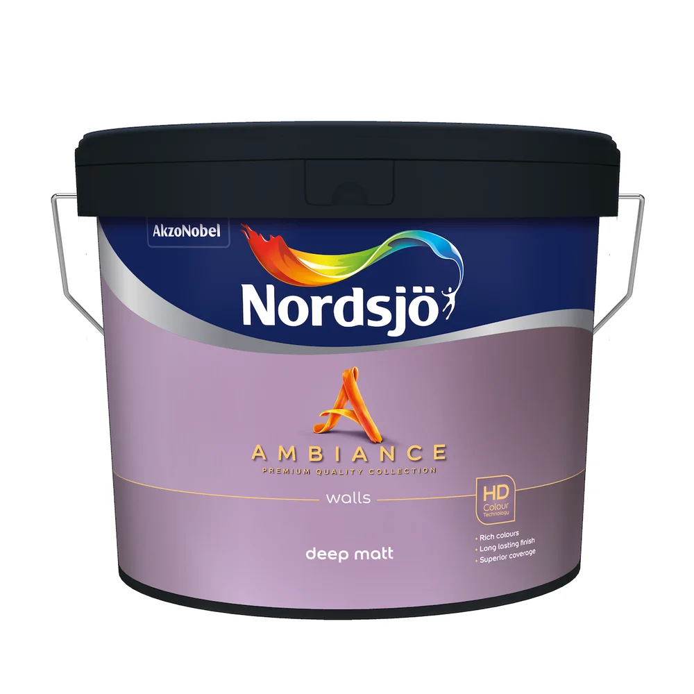 NORDSJØ AMBIANCE DEEP MATT VEGGMALING BW 10L v:1113429 NORDSJØ AMBIANCE DEEP MATT VEGGMALING BW 10L v:1113429