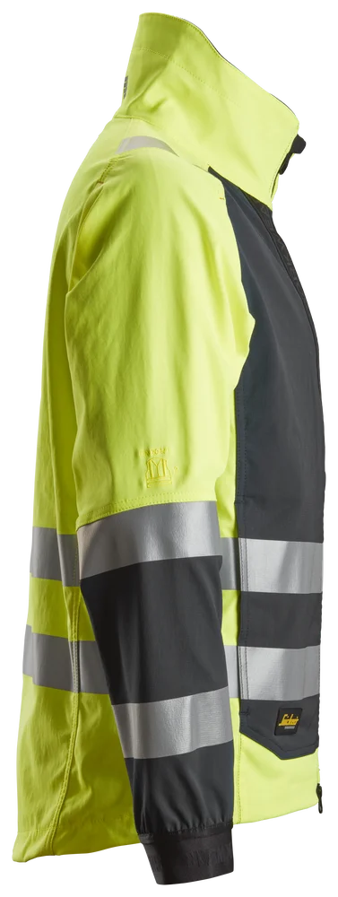 Arbeidsjakke high-vis gul/sort str L v:8680783 Arbeidsjakke high-vis gul/sort str L v:8680783