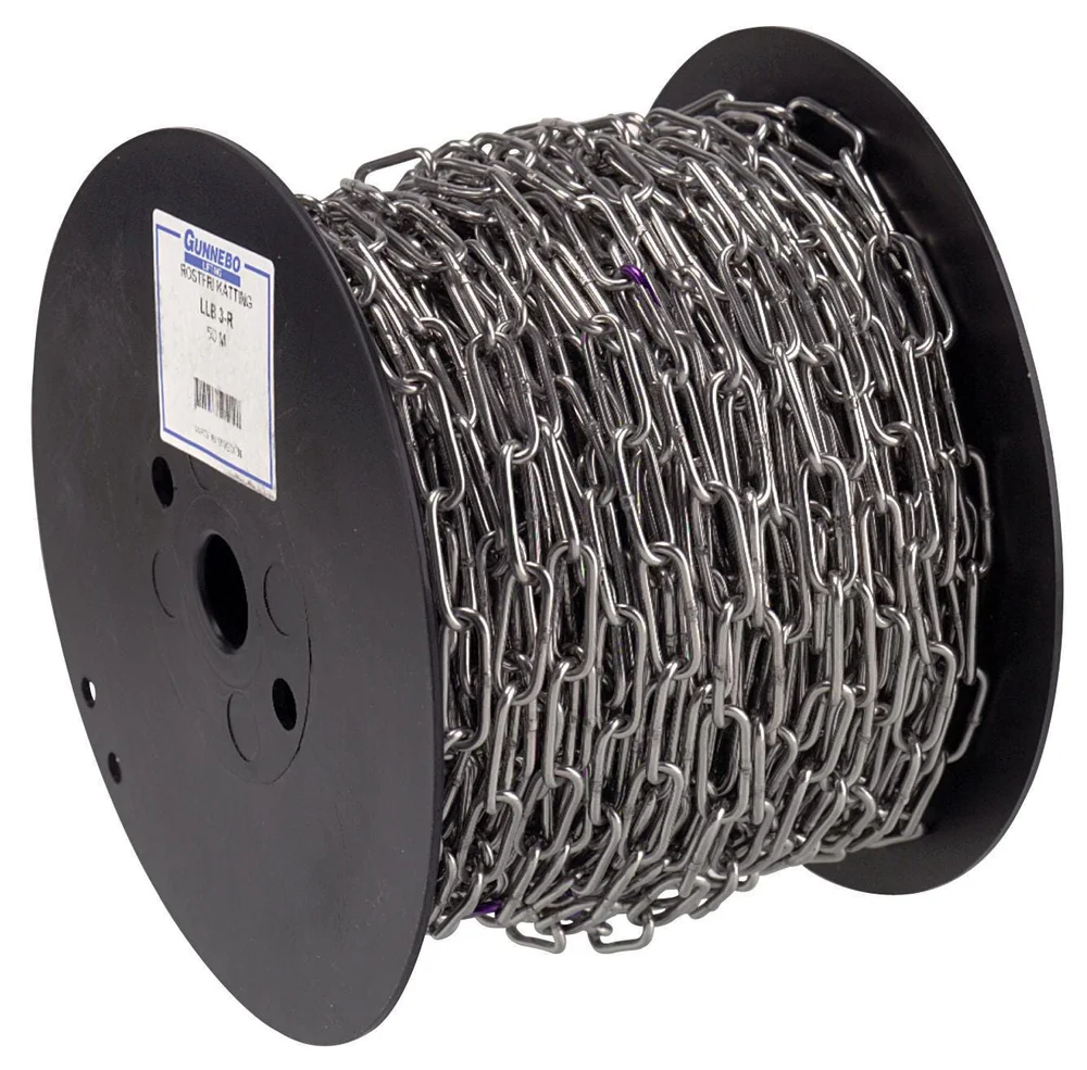 GUNNEBO INDUSTRIES KJETTING RUSTFRI LLB-5-RSPOLE v:9697576 GUNNEBO INDUSTRIES KJETTING RUSTFRI LLB-5-RSPOLE v:9697576