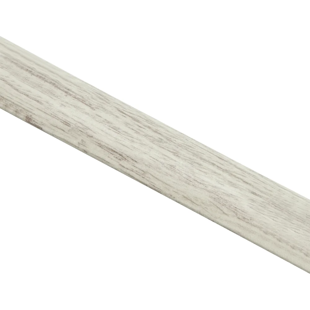 ZERO CURVE OVERGANGSLIST ALU M/BASE 10-12 MM 90 CM WHITE OAK v:7590131 ZERO CURVE OVERGANGSLIST ALU M/BASE 10-12 MM 90 CM WHITE OAK v:7590131