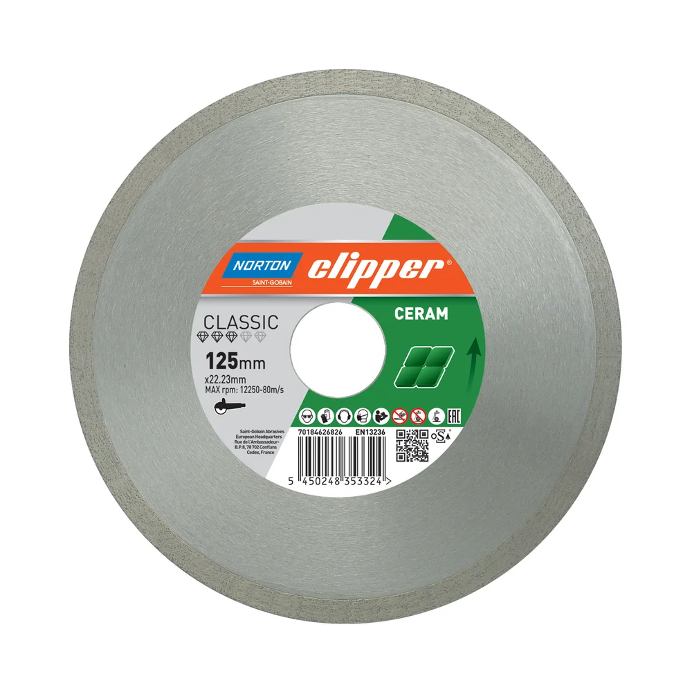 Diamantblad flis 125×22,2 cc v:7073009 Diamantblad flis 125×22,2 cc v:7073009