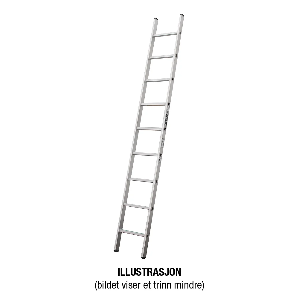 Stige enkel 2,8m eloksert p50-6 v:5874802 Stige enkel 2,8m eloksert p50-6 v:5874802