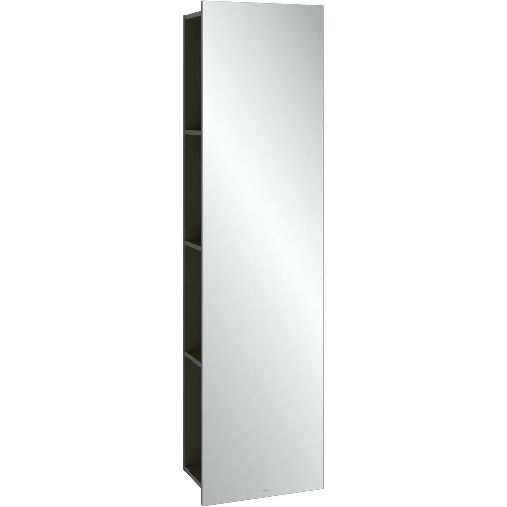 V&B SUBWAY 3.0 SPEILHYLLE 40X171 VENSTRE GRAPHITE HÅNDTAK I KROM v:9907752