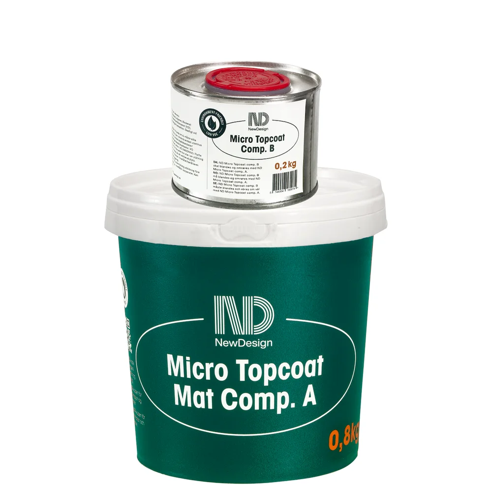 NEW DESIGN TOPCOAT MIKROSEMENT MATT A+B 1KG v:6499571 NEW DESIGN TOPCOAT MIKROSEMENT MATT A+B 1KG v:6499571