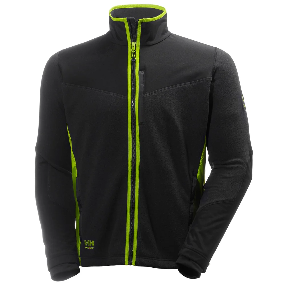 Helly Hansen Workwear Fleecejakke Magni, svart v:7050698 Helly Hansen Workwear Fleecejakke Magni, svart v:7050698