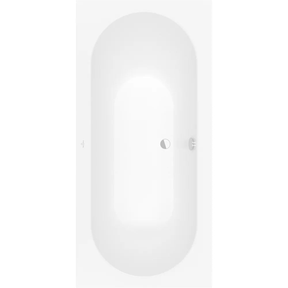 V&B OBERON BADEKAR 190X90 FOR INNBYGGING STONE WHITE v:5230594