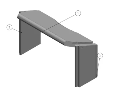 BRENNPLATE SETT JØTUL F105 M/SKRUER v:7765737