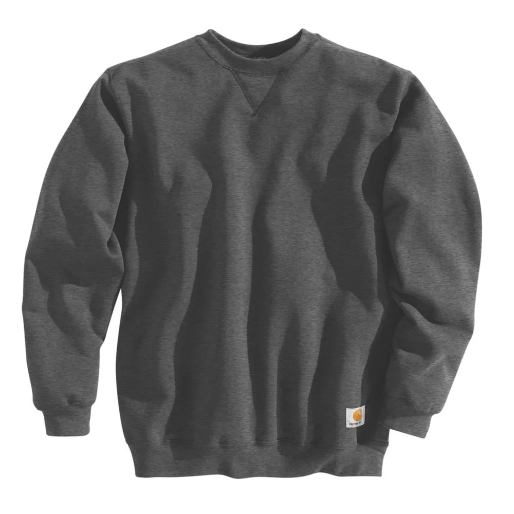 Carhartt Sweatshirt K124, Mørk gråmelert v:8285114