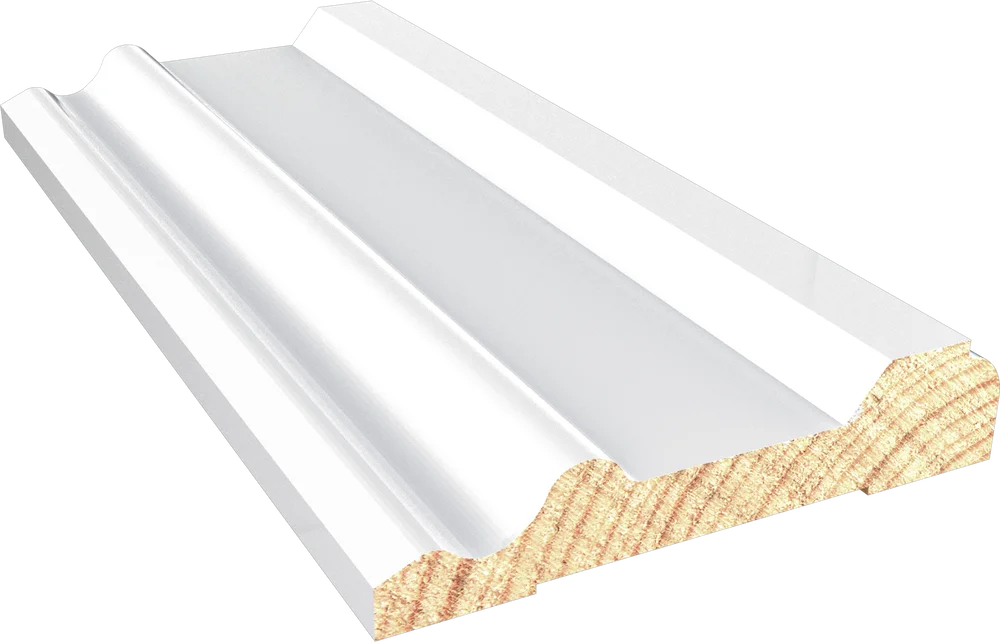 Karmlist vindu furu profilert sett 2 stk hvit bomull S0502-Y 15x70x1800 mm v:7440477 Karmlist vindu furu profilert sett 2 stk hvit bomull S0502-Y 15x70x1800 mm v:7440477
