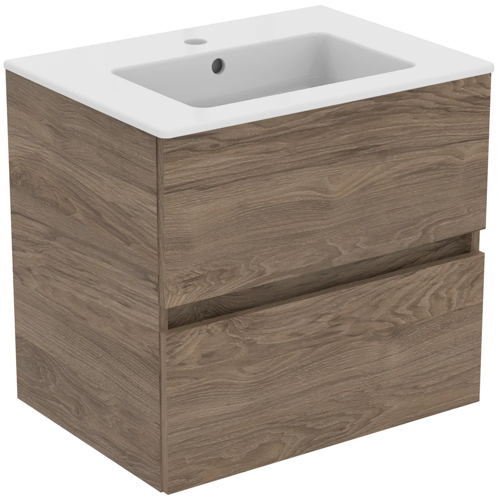 IDEAL STANDARD EUROVIT 2.0/ULYSSE BADEROMSMØBEL 610X450 FLINT HICKORY v:9696772 IDEAL STANDARD EUROVIT 2.0/ULYSSE BADEROMSMØBEL 610X450 FLINT HICKORY v:9696772