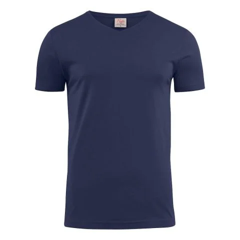 Heavy V-neck Printer T-skjorte 3120964