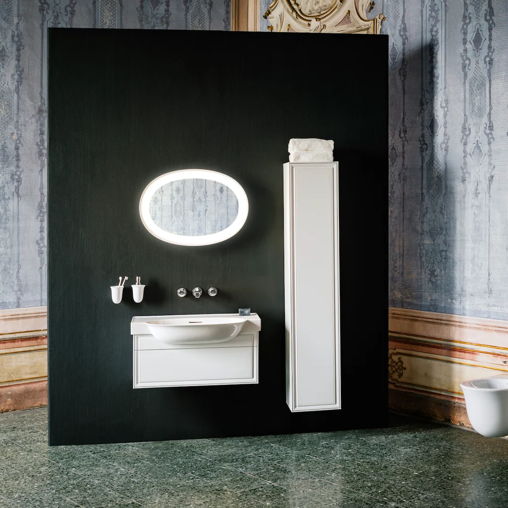 LAUFEN NEW CLASSIC SERVANTSKAP 120 CM 1 SKUFF HVIT MATT v:6101509 LAUFEN NEW CLASSIC SERVANTSKAP 120 CM 1 SKUFF HVIT MATT v:6101509