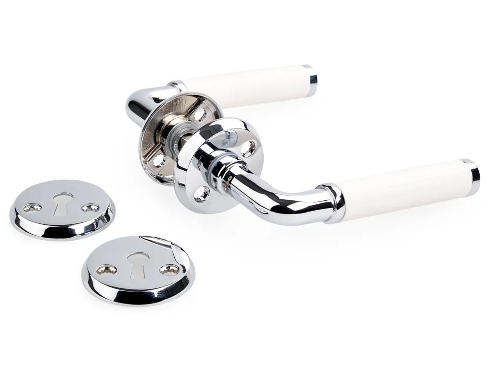 DØRVRIDER A384 INNV HVIT/KROM SB v:2181381