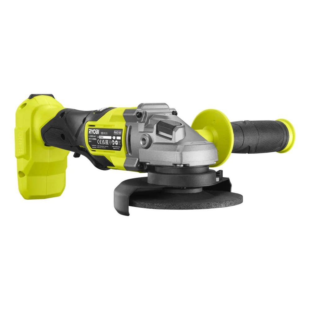 Ryobi HP RAG18X-0 vinkelsliper u/batteri v:4081635 Ryobi HP RAG18X-0 vinkelsliper u/batteri v:4081635