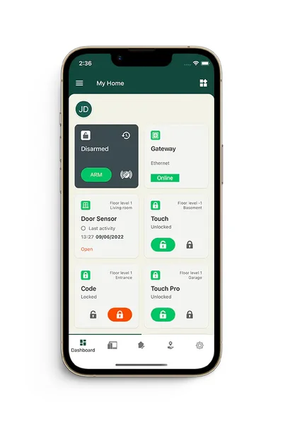 Hjemmesentral Connect gateway – Easy Access v:3064024 Hjemmesentral Connect gateway – Easy Access v:3064024