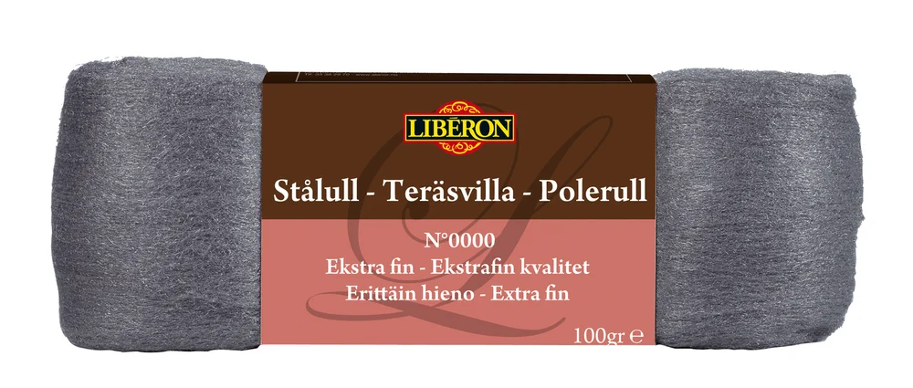 Stålull 800105 Polérull Nr. 0000 100g – Produit Liberon v:9227534 Stålull 800105 Polérull Nr. 0000 100g – Produit Liberon v:9227534