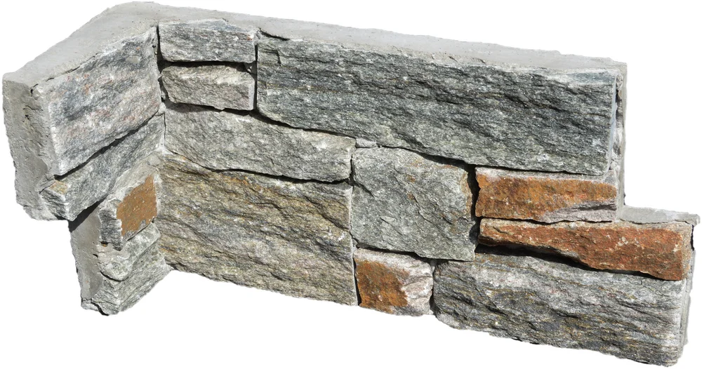 Forblendingsstein Valdres Invendig Hjørne - Stone Wall v:3040628