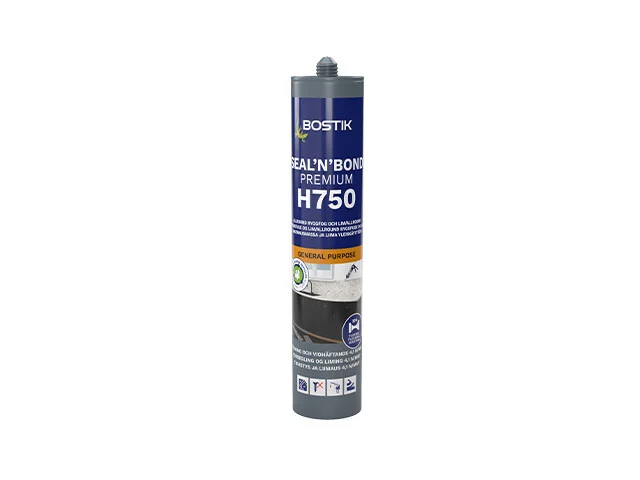 FUGEMASSE H750 GRÅ 290ML v:7657168