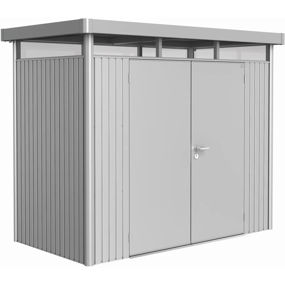 BIOHORT UTEBOD HIGHLINE H1 2 DØRER SØLV METALLIC v:6653397