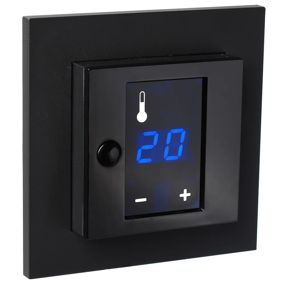 ELKO PLUS DISPLAY TERMOSTAT 3600W SORT v:6619966