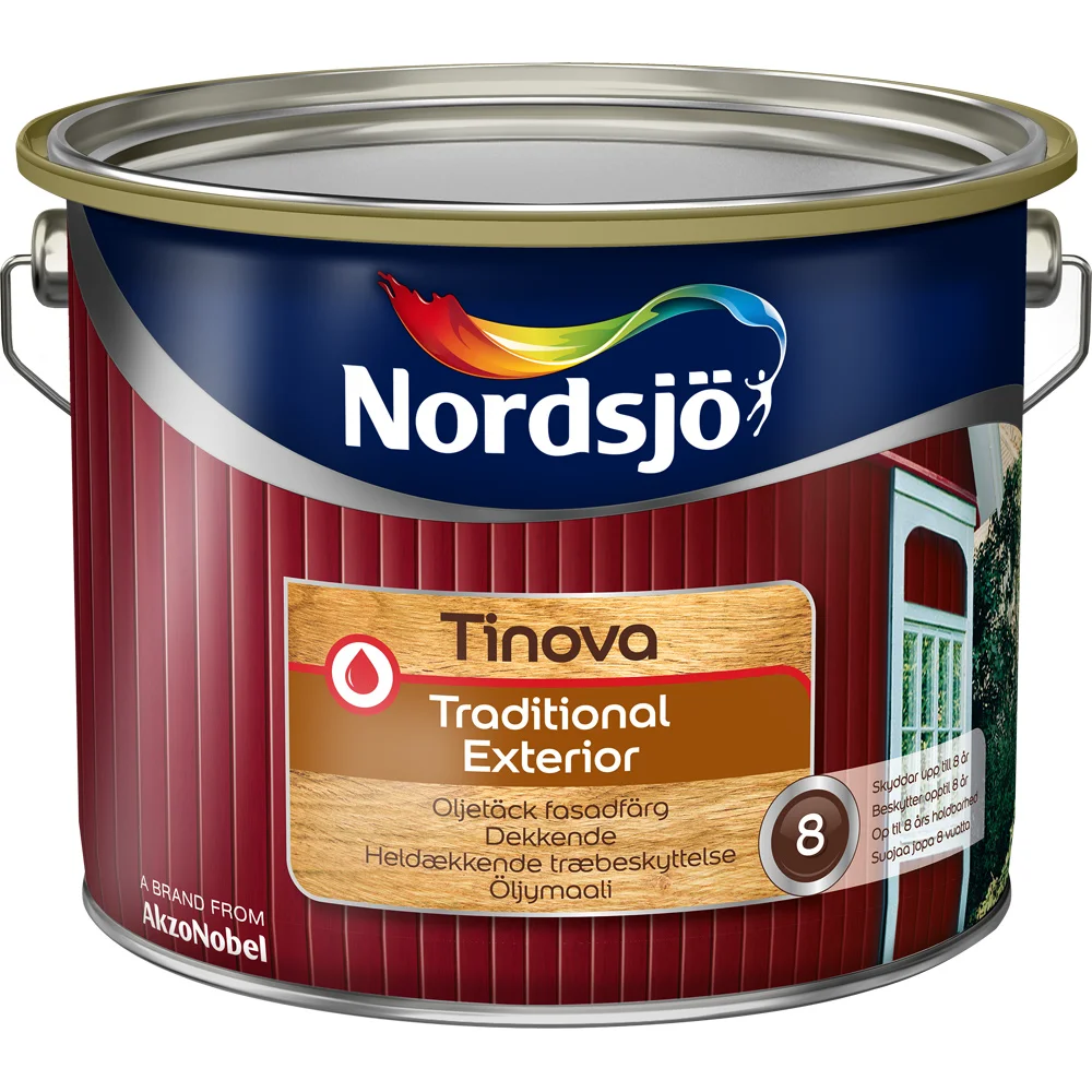 NORDSJØ TINOVA TRADITIONAL EXTERIOR BC 2.35L v:3290558 NORDSJØ TINOVA TRADITIONAL EXTERIOR BC 2.35L v:3290558