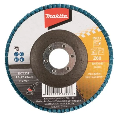 D-74239 Makita Lamellslipeskive 4032810 D-74239 Makita Lamellslipeskive 4032810