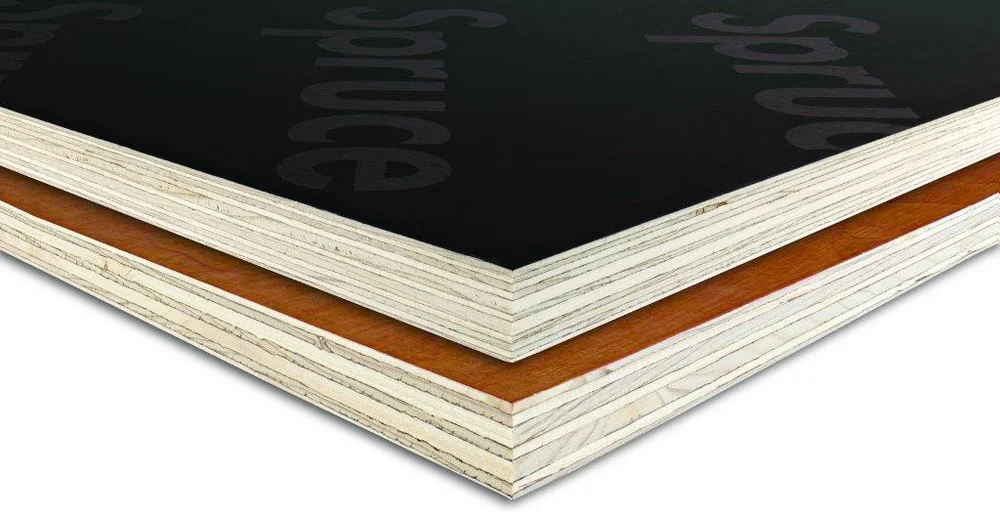 Kryssfiner gran filmbelagt 15x1500x750 mm lys brun v:7231792