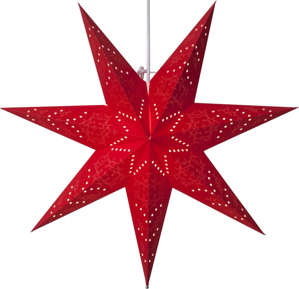 Sensy LED-lys papir 54 cm julestjerne v:2042110
