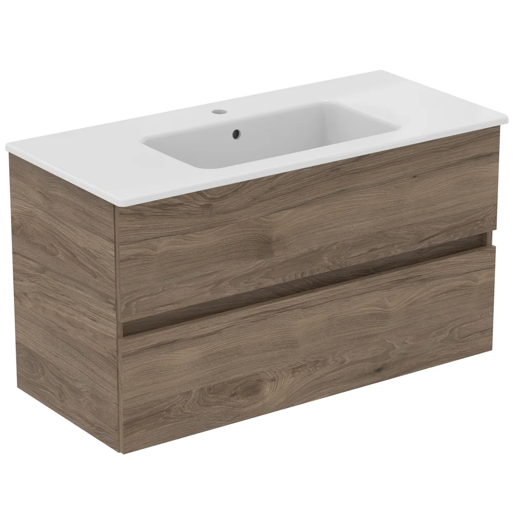 IDEAL STANDARD EUROVIT 2.0/ULYSSE BADEROMSMØBEL 1015X465 FLINT HICKORY v:2967289 IDEAL STANDARD EUROVIT 2.0/ULYSSE BADEROMSMØBEL 1015X465 FLINT HICKORY v:2967289