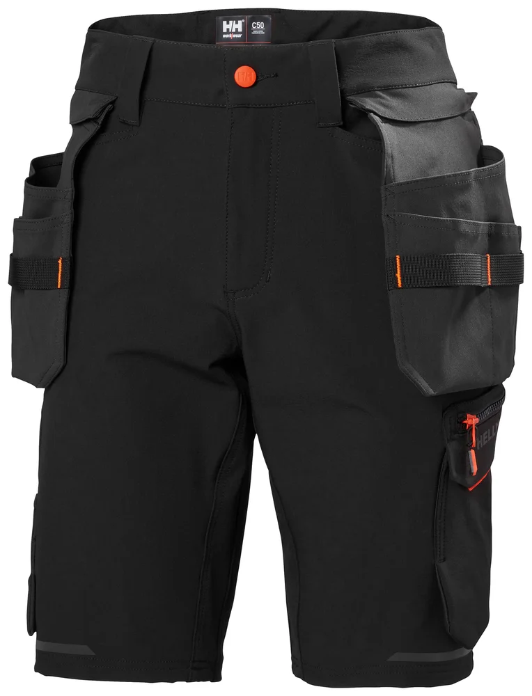 HÅNDVERKERSHORTS 77578 SVART C44 v:3573038