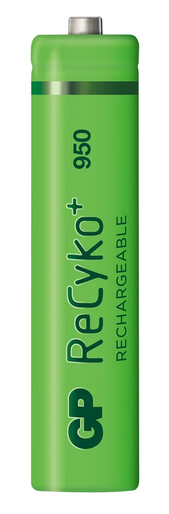 GP Batterier Batteri Recyko, 100AAAHCE-2GBW4/AAA, 4-pakning v:8012708