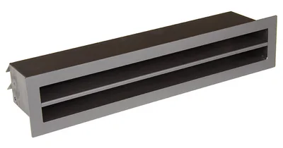 VENTILRIST UTV MÅL 100X485MM SORT v:8028603
