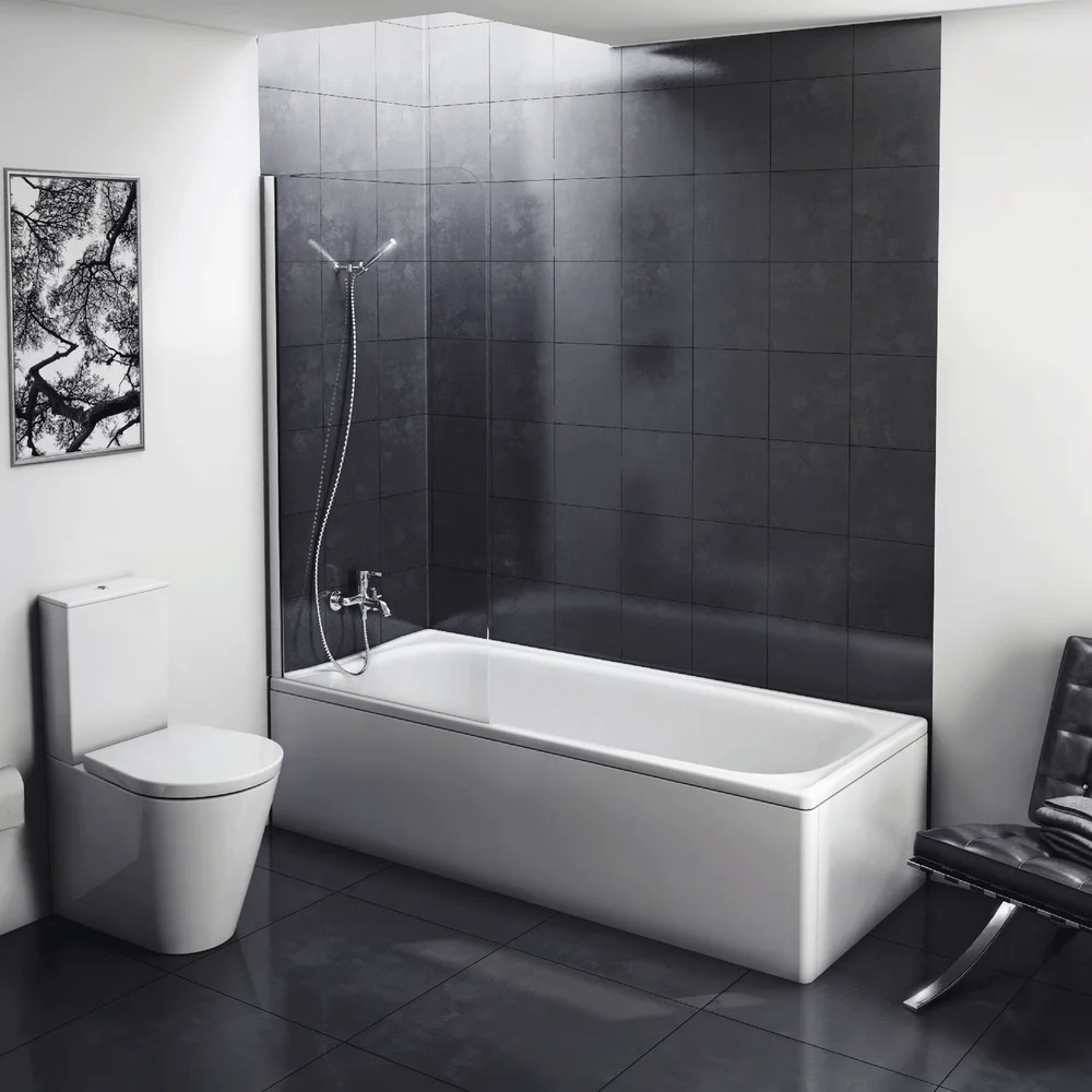 LAUFEN STÅLBADEKAR MILANO 150 CM INKL. BEN v:5390296 LAUFEN STÅLBADEKAR MILANO 150 CM INKL. BEN v:5390296
