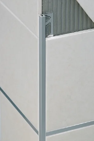 Hjørnelist firkant 8 mm anodisert aluminium 2,7 m squarejolly profilitec v:9590253