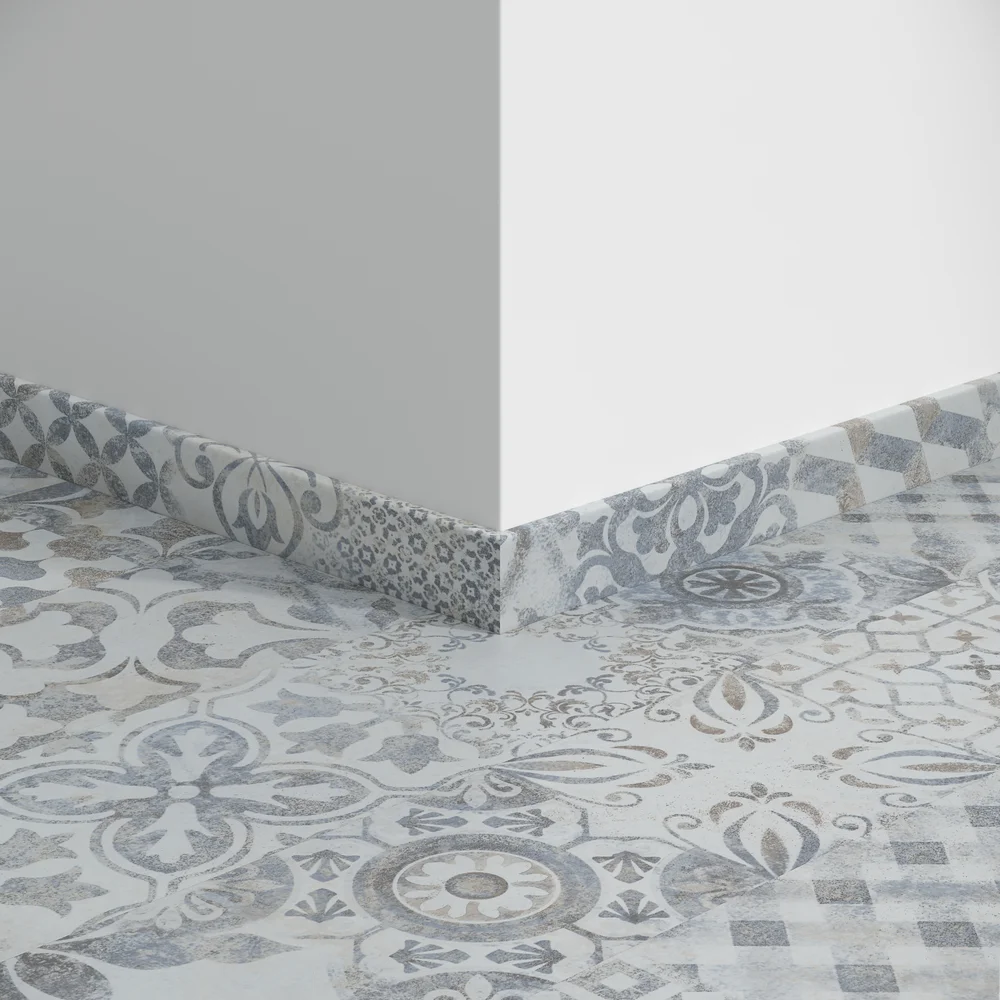 BerryAlloc sokkellist retro chic blue grey 2,4 meter v:8568328