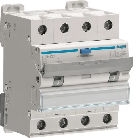AFM432C Hager Jordfeilautomat 3028696