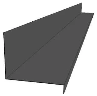 Verform 125 mm svart terrassebeslag v:7383542