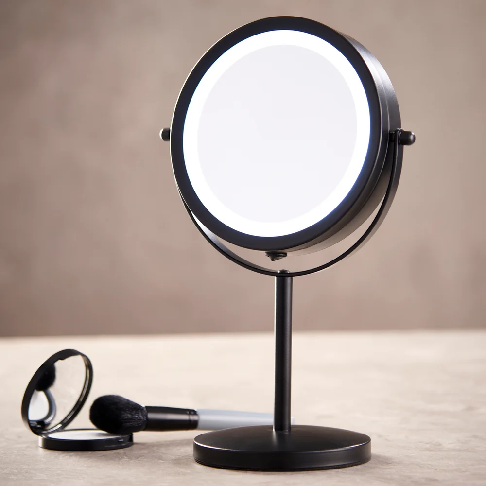 DAY SPEIL M/LED LYS Ø17,5 H33CM SORT v:2085768