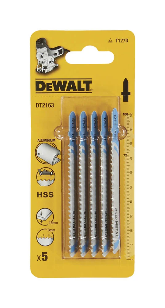 DeWalt DT2163 HSS stikksagblad 5-pk v:4095243