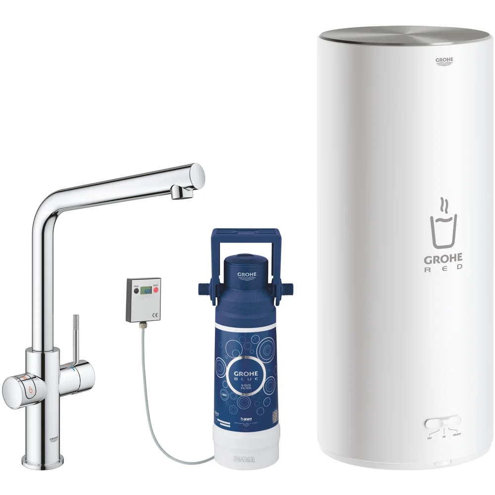 GROHE RED DUO KJØKKENARMATUR M/L-TUT OG STOR BEREDER v:7502007 GROHE RED DUO KJØKKENARMATUR M/L-TUT OG STOR BEREDER v:7502007