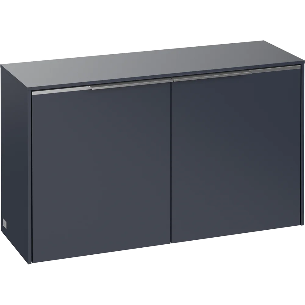 V&B SUBWAY 3.0 SIDESKAP 80X42 MARINE BLUE HÅNDTAK I KROM v:1207650