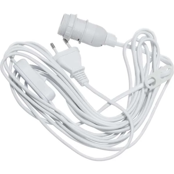 Basic oppheng E14-sokkel 5 meter v:1295923
