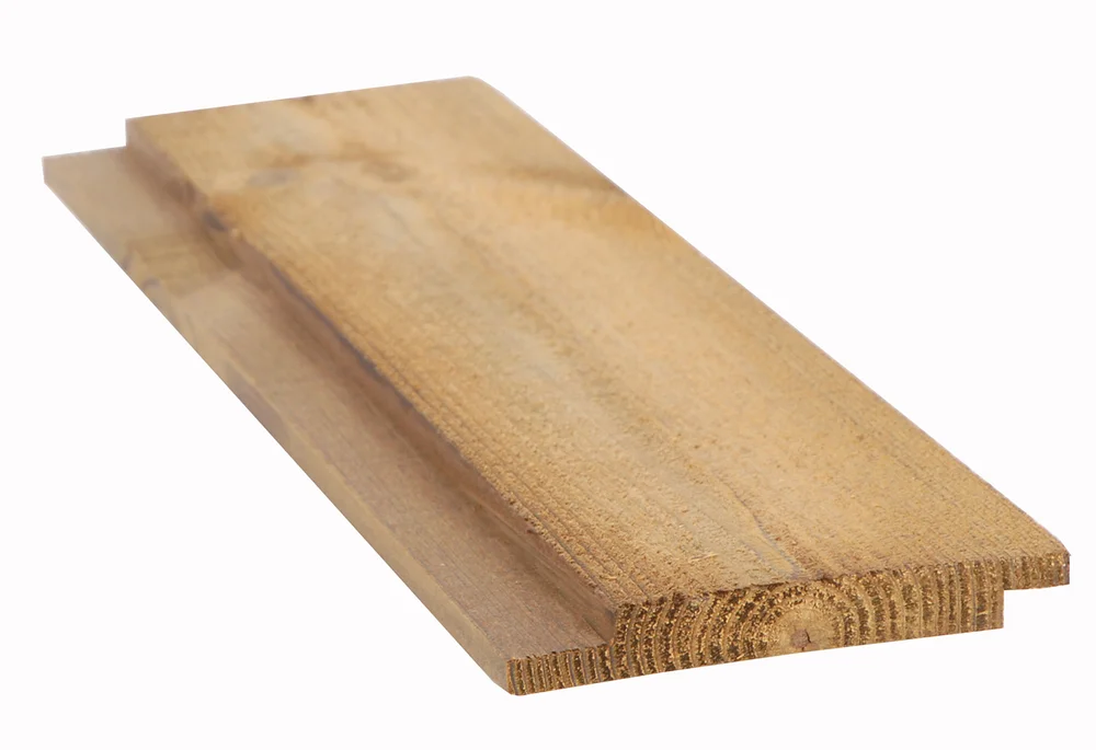 Dobbelfals rettkantet med endepløying 19 x 148 cm natur v:9711971 Dobbelfals rettkantet med endepløying 19 x 148 cm natur v:9711971