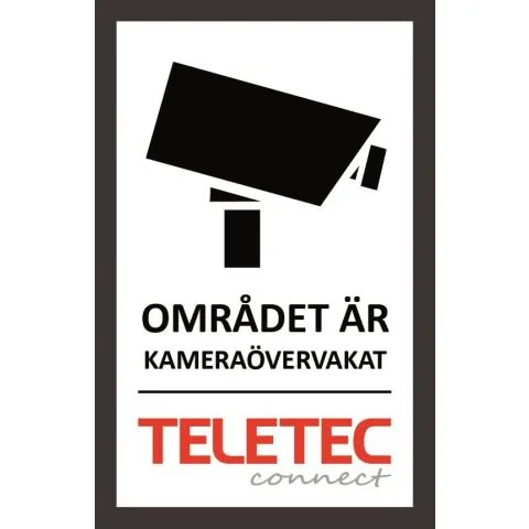 111857 Teletec Connect Kameraskilt 28111529