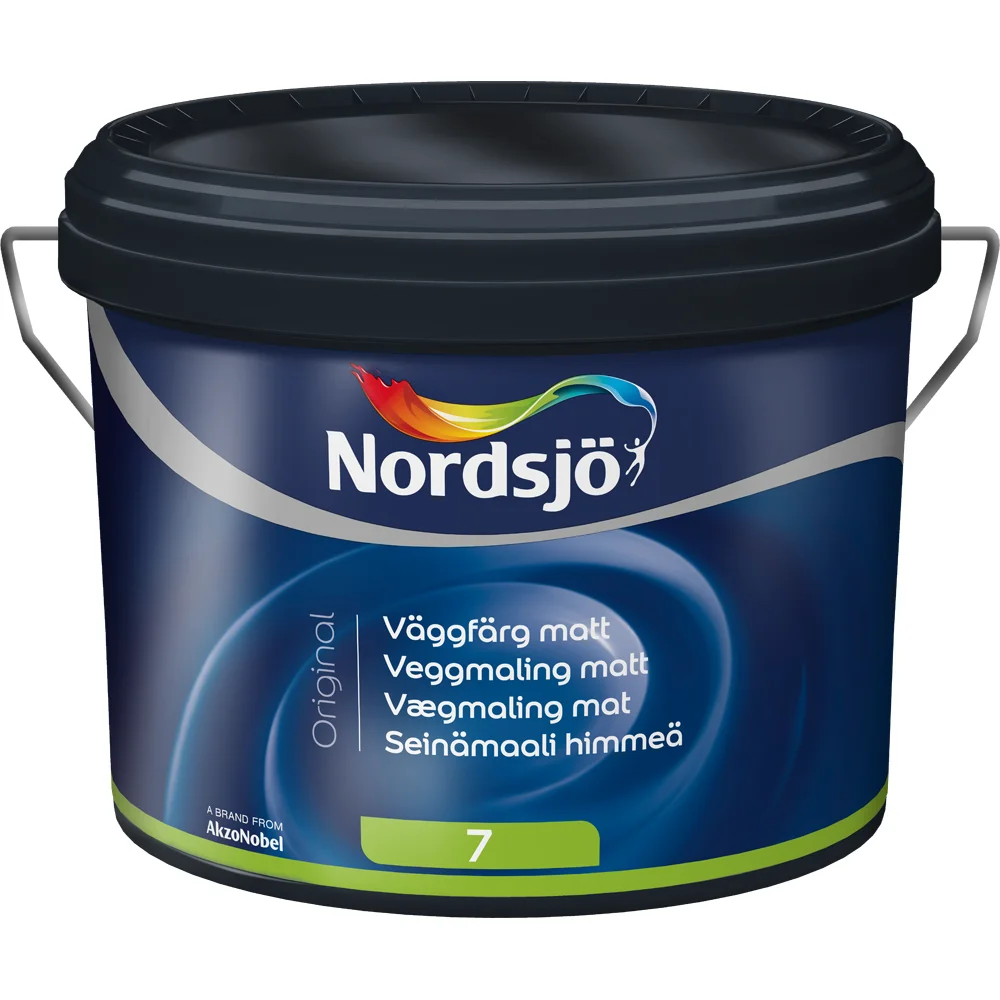NORDSJØ ORIGINAL VEGG MATT 7 BW 2.5L v:2980454
