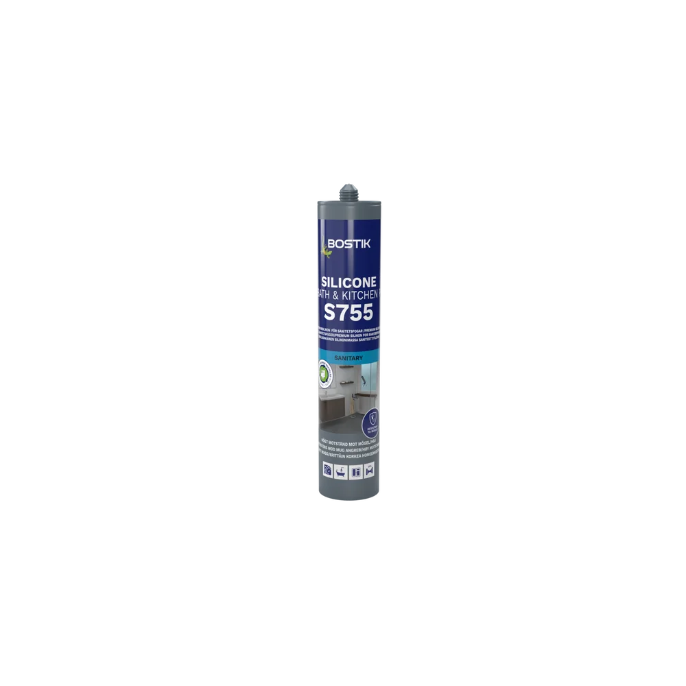 FUGEMASSE SILIKON S755 TRANSPARENT v:4857013