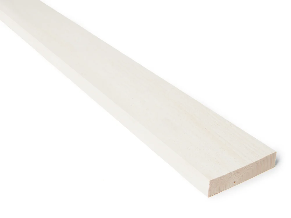 Rektangulær kledning 22x98 mm grunnet gran v:5136575