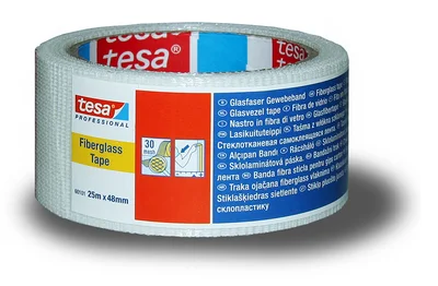 Glassfibertape Maleremse 25mx48mm – Tesa v:9562493 Glassfibertape Maleremse 25mx48mm – Tesa v:9562493